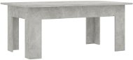 Konferenčný stolík betónovo sivý 100 × 60 × 42 cm drevotrieska - Konferenčný stolík