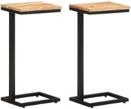Odkládací stolky 2 ks 31,5x24,5x64,5 cm masivní akáciové dřevo - Odkládací stolek