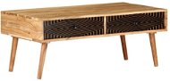 Konferenční stolek 100 × 50 × 39 cm masivní akáciové dřevo - Konferenční stolek