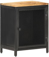 Noční stolek 40 × 30 × 53 cm masivní hrubý mangovník - Noční stolek