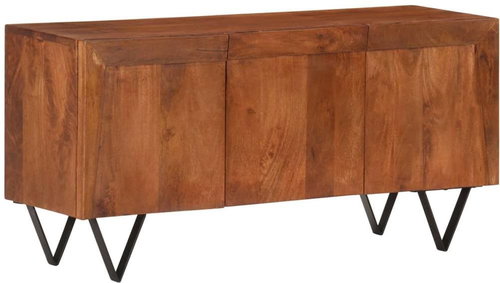 Příborník 115 × 35 × 56 cm masivní mangovníkové dřevo - Příborník - Main image