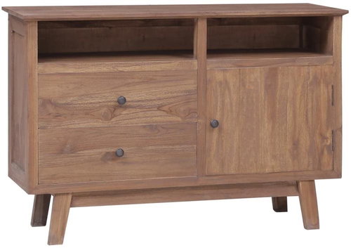 Příborník 100 × 30 × 68 cm masivní teakové dřevo - Příborník - Main image