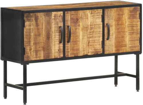 Příborník 110 × 30 × 70 cm hrubé mangovníkové dřevo - Příborník - Main image