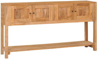 Příborník 140 × 30 × 75 cm masivní teakové dřevo - Příborník
