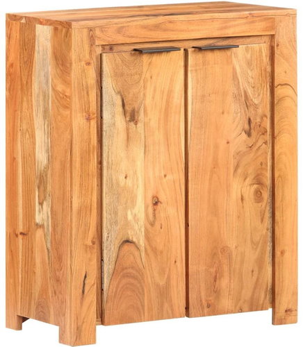 Příborník 59 × 33 × 75 cm masivní akáciové dřevo - Příborník - Main image