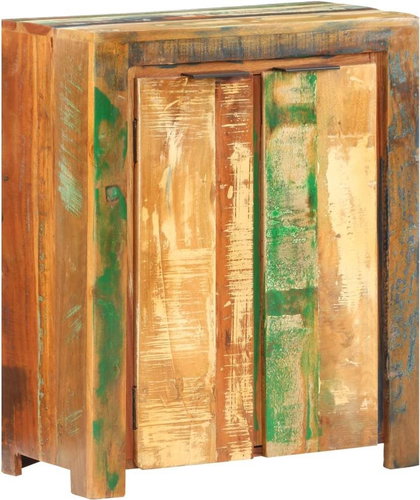 Příborník 59 × 33 × 75 cm masivní recyklované dřevo - Příborník - Main image