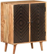 Příborník 60 × 35 × 75 cm masivní akáciové dřevo - Příborník