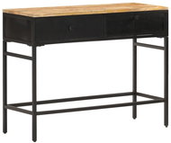 Příborník 100 × 35 × 77 cm masivní hrubé mangovníkové dřevo - Příborník