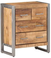 Příborník 60 × 35 × 70 cm hrubé mangovníkové dřevo - Příborník