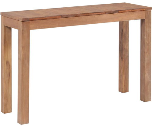 Konzolový stolek masivní teak s přírodním povrchem 110x35x76 cm - Console Table - Main image