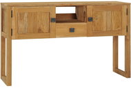 Konzolový stolek 120 × 32 × 75 cm masivní teakové dřevo - Konzolový stolek