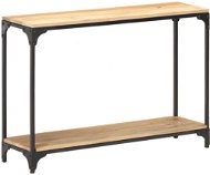 Konzolový stolek 110 × 30 × 75 cm masivní mangovníkové dřevo - Konzolový stolek