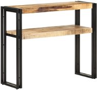 Konzolový stolek 90 × 30 × 75 cm hrubé mangovníkové dřevo - Konzolový stolek