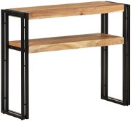 Konzolový stolek 90 × 30 × 75 cm masivní akáciové dřevo - Konzolový stolek