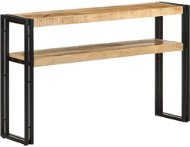 Konzolový stolek 120 × 30 × 75 cm hrubé mangovníkové dřevo - Konzolový stolek