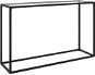 Konzolový stolík priehľadný 120 × 35 × 75 cm tvrdené sklo - Konzolový stolík