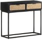 Konzolový stolek 90 × 35 × 76 cm masivní mangovníkové dřevo - Konzolový stolek