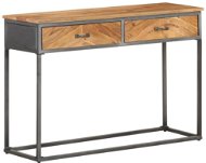 Konzolový stolek 110 × 35 × 75 cm masivní akáciové dřevo - Konzolový stolek
