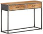 Konzolový stolík 110 × 35 × 75 cm masívne akáciové drevo - Konzolový stolík