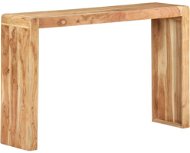 Konzolový stolek 120 × 30 × 76 cm masivní akáciové dřevo - Konzolový stolek