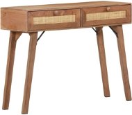 Konzolový stolek 100 × 35 × 76 cm masivní mangovníkové dřevo - Konzolový stolek