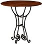 Jídelní stůl masivní akáciové dřevo sheeshamový povrch 80x76 cm - Jedálenský stôl