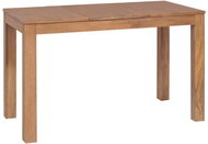 Jídelní stůl masivní teak s přírodním povrchem 120 × 60 × 76 cm - Jídelní stůl