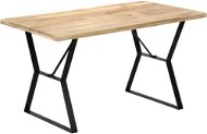 Jídelní stůl 140 × 80 × 76 cm masivní mangovníkové dřevo - Jídelní stůl