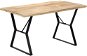 Jedálenský stôl 140 × 80 × 76 cm masívne mangovníkové drevo - Jedálenský stôl
