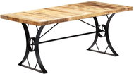 Jídelní stůl 180 × 90 × 76 cm masivní mangovníkové dřevo - Jídelní stůl