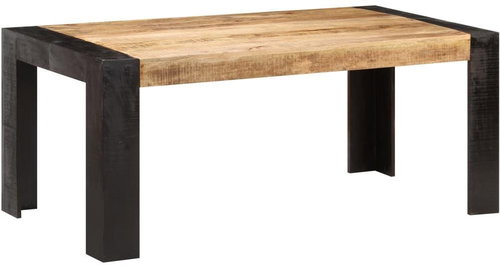 Jídelní stůl 180 × 90 × 76 cm masivní mangovníkové dřevo - Jídelní stůl - Main image