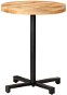 Bistro stůl kulatý O 60 × 75 cm hrubé mangovníkové dřevo - Barový stůl