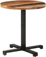 Bistro stolek kulatý O 70 × 75 cm masivní recyklované dřevo - Barový stůl