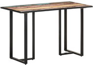 Jídelní stůl 120 cm masivní recyklované dřevo - Jídelní stůl