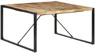 Jedálenský stôl 140 × 140 × 75 cm hrubé mangovníkové drevo - Jedálenský stôl