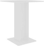 Bistro stolek bílý 60 × 60 × 75 cm dřevotříska - Barový stůl