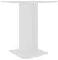 Barový stôl Bistro stolík biely 60 × 60 × 75 cm drevotrieska - Barový stůl