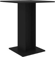 Barový stůl Bistro stolek černý 60 × 60 × 75 cm dřevotříska - Barový stůl