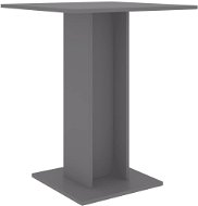 Bistro stolek šedý 60 × 60 × 75 cm dřevotříska - Barový stôl