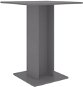 Bistro stolek šedý 60 × 60 × 75 cm dřevotříska - Barový stůl