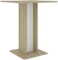 Bistro stolek bílý a dub sonoma 60 × 60 × 75 cm dřevotříska - Barový stůl