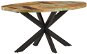 Jídelní stůl 160 × 90 × 75 cm masivní recyklované dřevo - Jídelní stůl