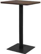 Bistro stolek tmavý jasan 78,5 × 78,5 × 107 cm - Barový stůl
