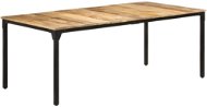 Jídelní stůl 200 × 100 × 76 cm hrubé mangovníkové dřevo - Jedálenský stôl