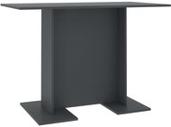 Jídelní stůl šedý 110 × 60 × 75 cm dřevotříska - Jídelní stůl