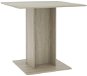 Jedálenský stôl dub sonoma 80 × 80 × 75 cm drevotrieska - Jedálenský stôl