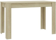 Jídelní stůl dub sonoma 120 × 60 × 76 cm dřevotříska - Jídelní stůl