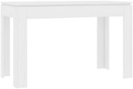Jídelní stůl Jídelní stůl bílý 120 × 60 × 76 cm dřevotříska - Jídelní stůl
