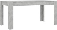 Jídelní stůl betonově šedý 160 × 80 × 76 cm dřevotříska - Jídelní stůl