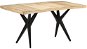Jídelní stůl 160 × 80 × 76 cm hrubé mangovníkové dřevo - Jedálenský stôl
